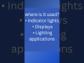 What is an LED? | Basic Electronic Components Explained #smartphone #biology #science #education