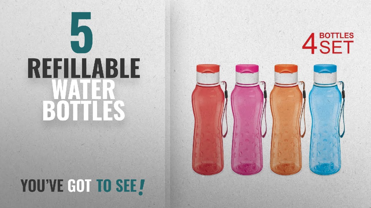 Best Refillable Water Bottles [2018]: Sports Water Bottle - Milton Kids Reusable Leakproof 25 Oz