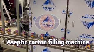 Automatic Aseptic Carton Filling Machine | Long Shelf Life Dairy Packaging Solutions