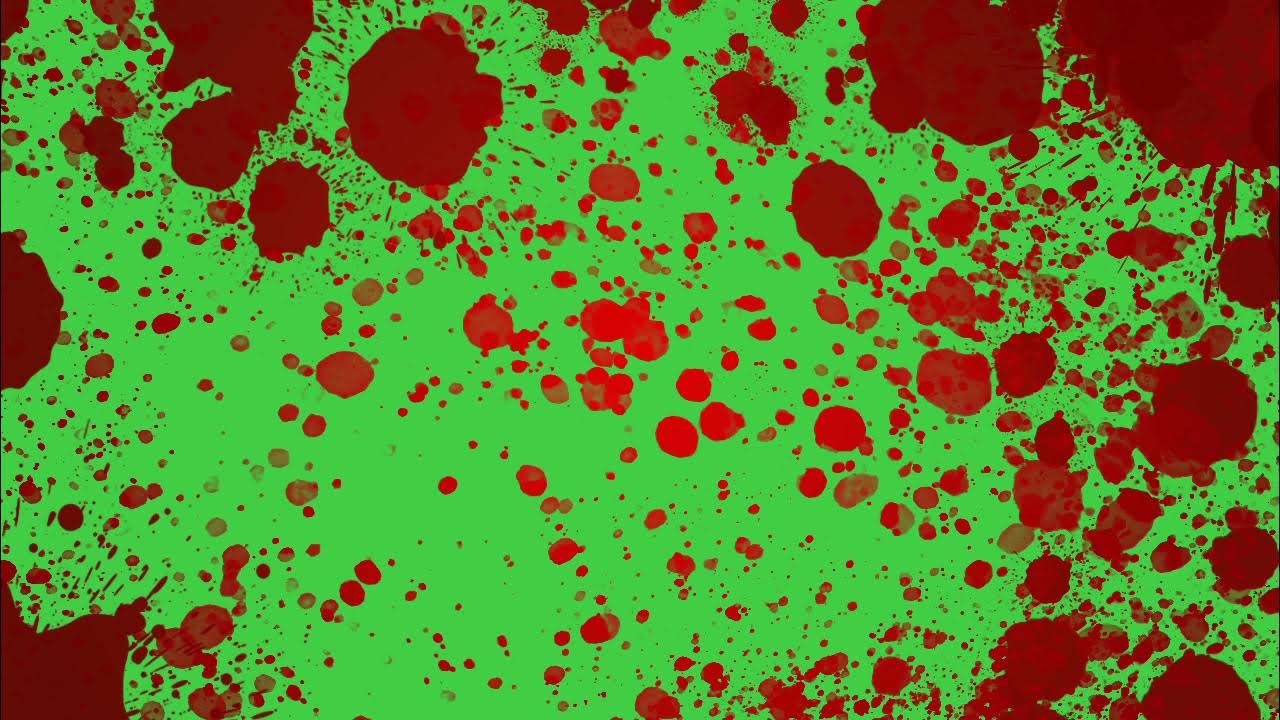 Blood Green Screen - YouTube