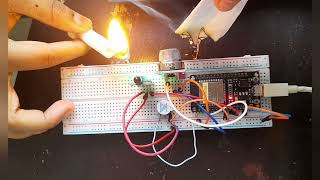 Fire and Smoke Detection System Using ESP32