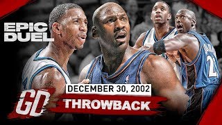 The Game Michael Jordan WAS SHOCKED by Tracy McGrady! EPIC Duel Highlights 2002.12.30 - MUST SEE!