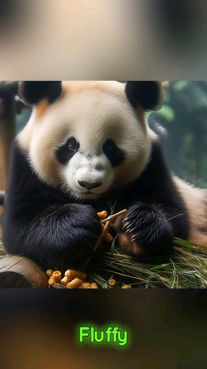 Giant pandas🐼#panda #giant #predator #cute #fluffy #strength #