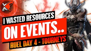DONT WASTE RESOURCES ON THIS! | Ruel The Huntmaster Day 4 | BGEs Guides | RAID: Shadow Legends