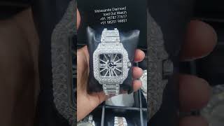 Moissanite Diamond Studed Fully Iced out Watch