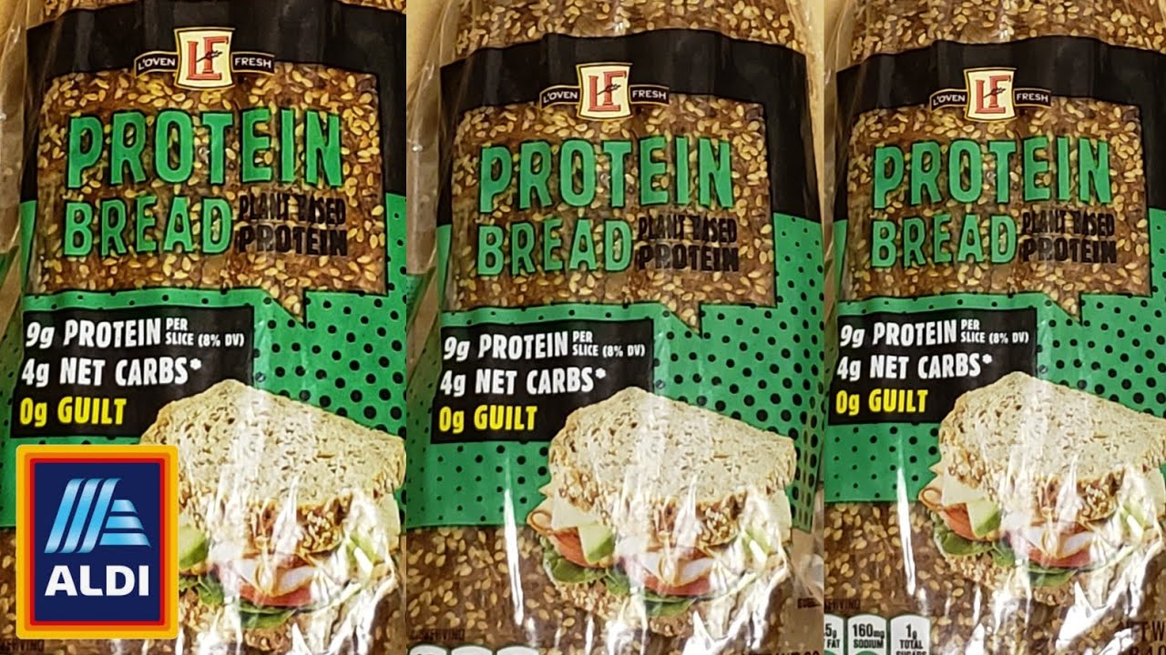 ALDI'S KETO BREAD 🍞 REVIEW & TASTE TEST PROTEIN PLANT BASED - YouTube