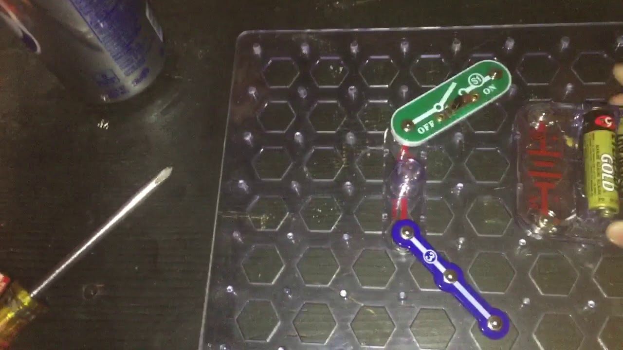 Snap Circuits Parts Spotlight 3V Battery Holder (B1) YouTube