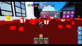 EP#4 - Fancy Feast Area (93)! + Dungeon! + Quest! in Roblox : Unboxing Simulator [5 YEARS]