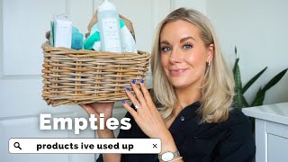 Beauty Empties 2023 | Skincare, Bodycare, Haircare &amp; Makeup Products I’ve Used Up