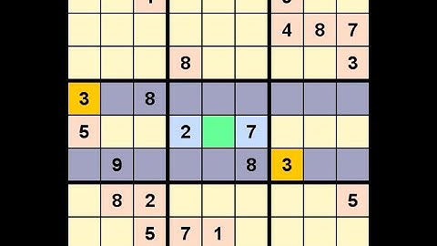 How to Solve New York Times Sudoku Hard August 27, 2021
