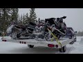 Safe Riders! Chapter 12: Trailering Snowmobiles