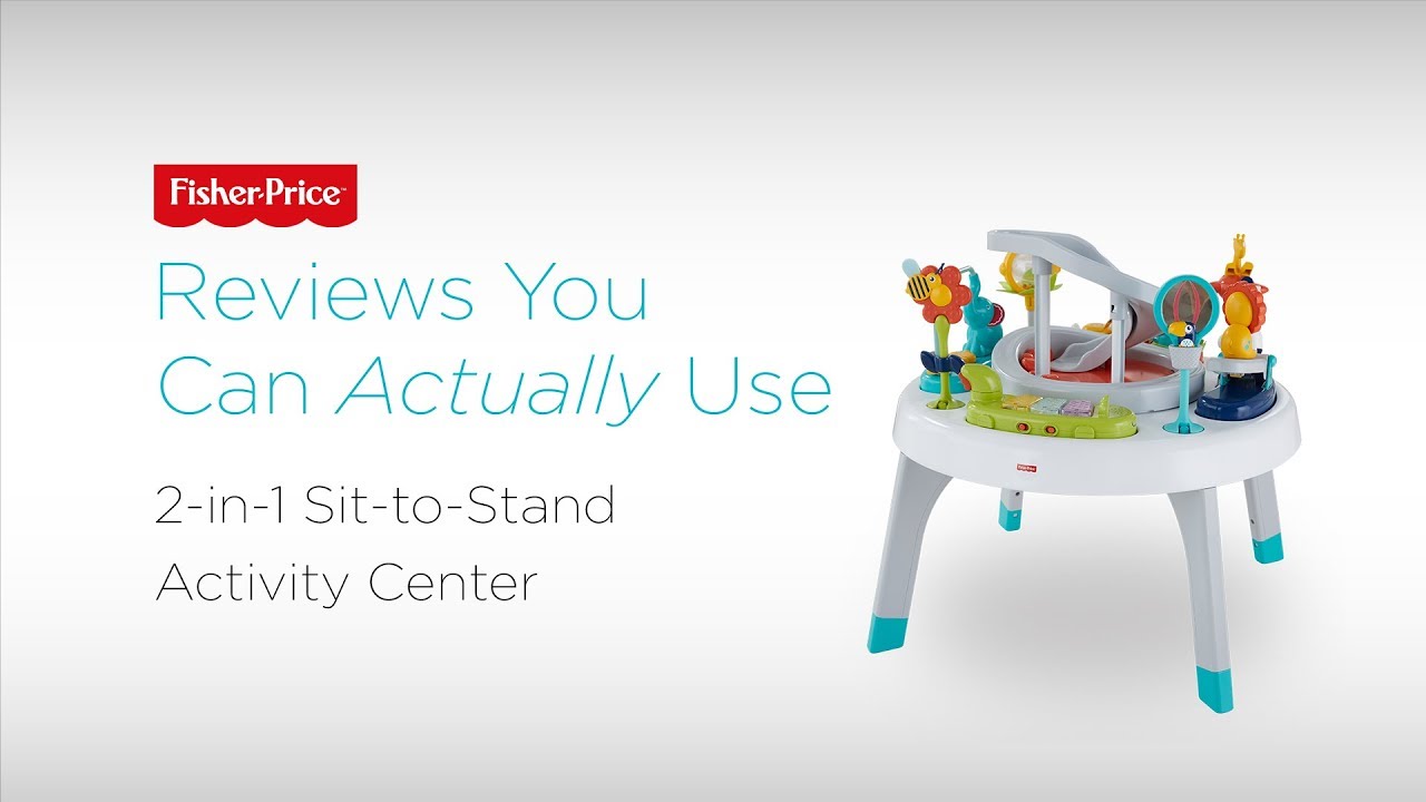 fisher price standing activity center