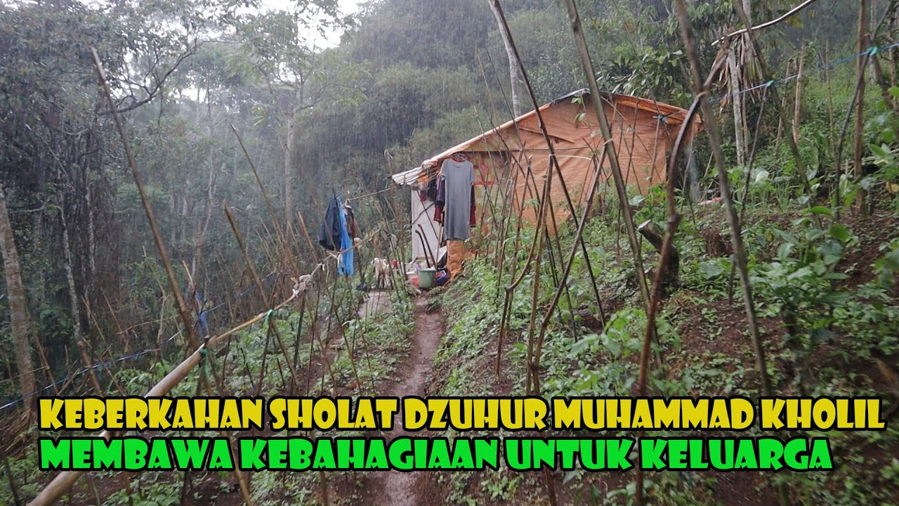 Sholat Duhur Membawa Keberkahan. Derai Air Mata Bahagia Mengalir Deras Bagai Air Hujan