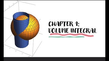 VECTOR CALCULUS: Volume integral