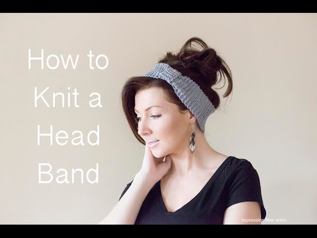 How to Knit a Headband - Beginner Level 