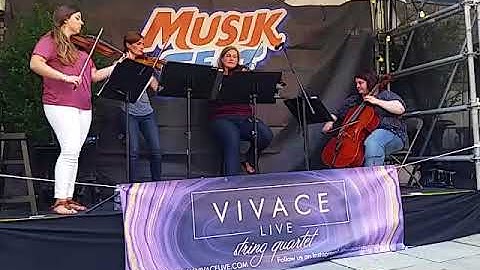 Vivace Live: String Quartet performs "Halo" by Beyoncé- instrumental cover- string quartet