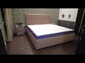 King Size Storage Bed | Hydraulic Storage Bed | Upholstered Lift Top Storage Bed