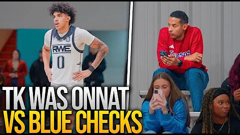 #1 PG Taylen Kinney was FRYING In Front of KANSAS & DUKE COACHES