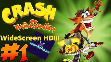 Crash Bandicoot Twinsanity - Walkthrough 100% (Widescreen HD) (PS2) Part 1/9 No Commentary