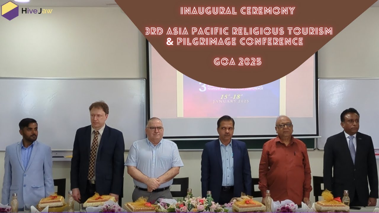 Inaugural Ceremony | 3rd Asia Pacific Religious Tourism & Pilgrimage Conference | Goa 2025