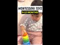 Montessori toys ideas 9-12 months