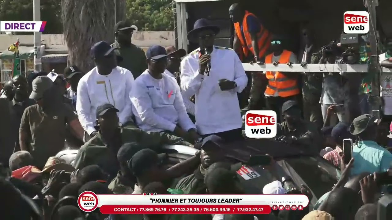 Suivez l'intégralité du discours de Sonko à Fatick de ce mardi...