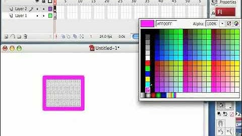 Flash Animation Tutorial: Timeline Layers