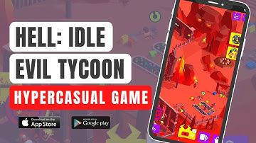 Hell: Idle Evil Tycoon 😈🔥😈 Gameplay | Android, iOS | Game