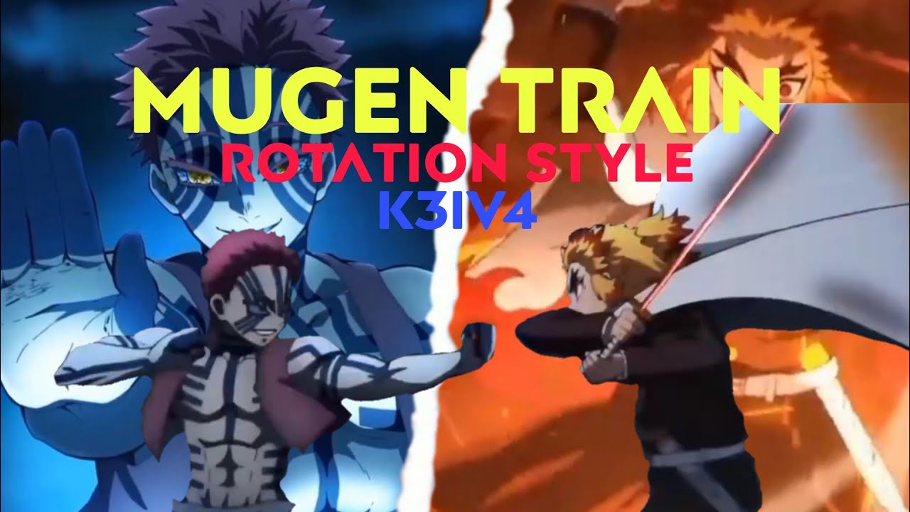 Mugen Train Trailer - Rotation Style Edit - Short AMV ( Like Xqndros ?? )