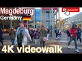 Magdeburg | Evening Walking Tour | Magdeburg Schöne Stadt | City Walk 4K