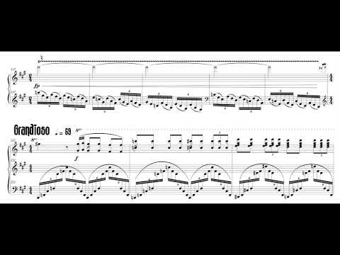 George N. Gianopoulos - Fantasy Nocturne for Piano, Op. 17 (2009-2019) [Score-Video]