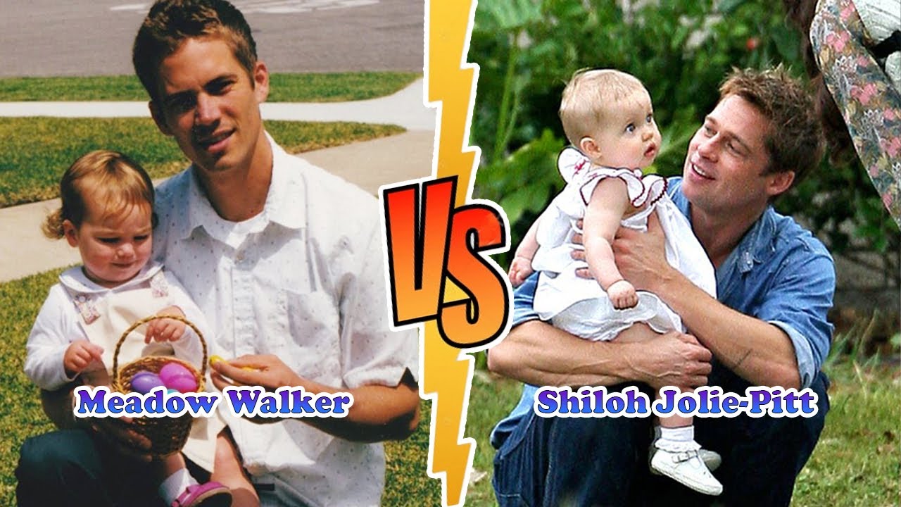 Shiloh Jolie-Pitt Vs Meadow Walker (Paul Walker's Daughter) Transformation ★ From Baby To Now