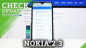 How to Activate Automatic System Updates in NOKIA 2.3 - Manage Android Updates