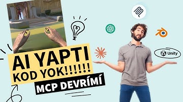 AI ile 3D Oyun Yapmak - Part 1 | MCP ile Unity + Blender Eğitimi | 10 Dakikada Oyun | MCP Devrimi