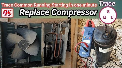 Trace common Running starting of any Compressor in one minute   Urdu/Hindi