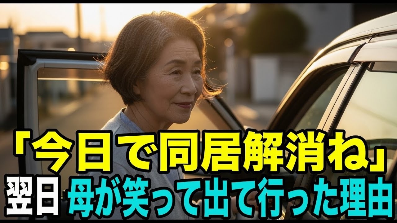 「今日で同居解消ね」──あの一言で、家族は地獄に落ちた。