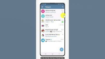 How to Unpin a Chat on Telegram App (Android) #shorts