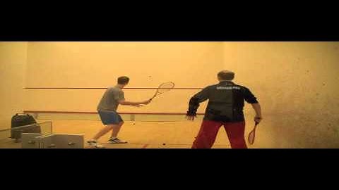 Squashcannon ballmachine drill: Improving the volleydrop