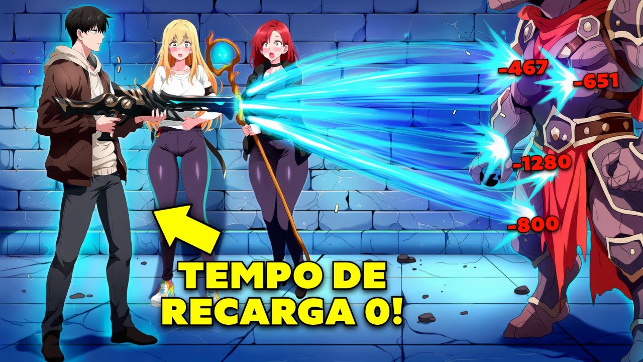 Ele Causa MUITO DANO Com Tempo De RECARGA 0, Ao CONTRÁRIO Dos Estudantes! - Manhwa Recap