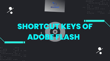 55 + Shortcut keys Of Adobe Flash