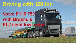 Volvo FH16 750 | roadtest with 120 ton