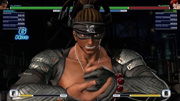 THE KING OF FIGHTERS XIV _ Banderas max damage combo