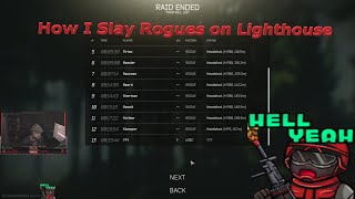 Safest way to kill Rogues and loot the Base on Lighthouse - Escape