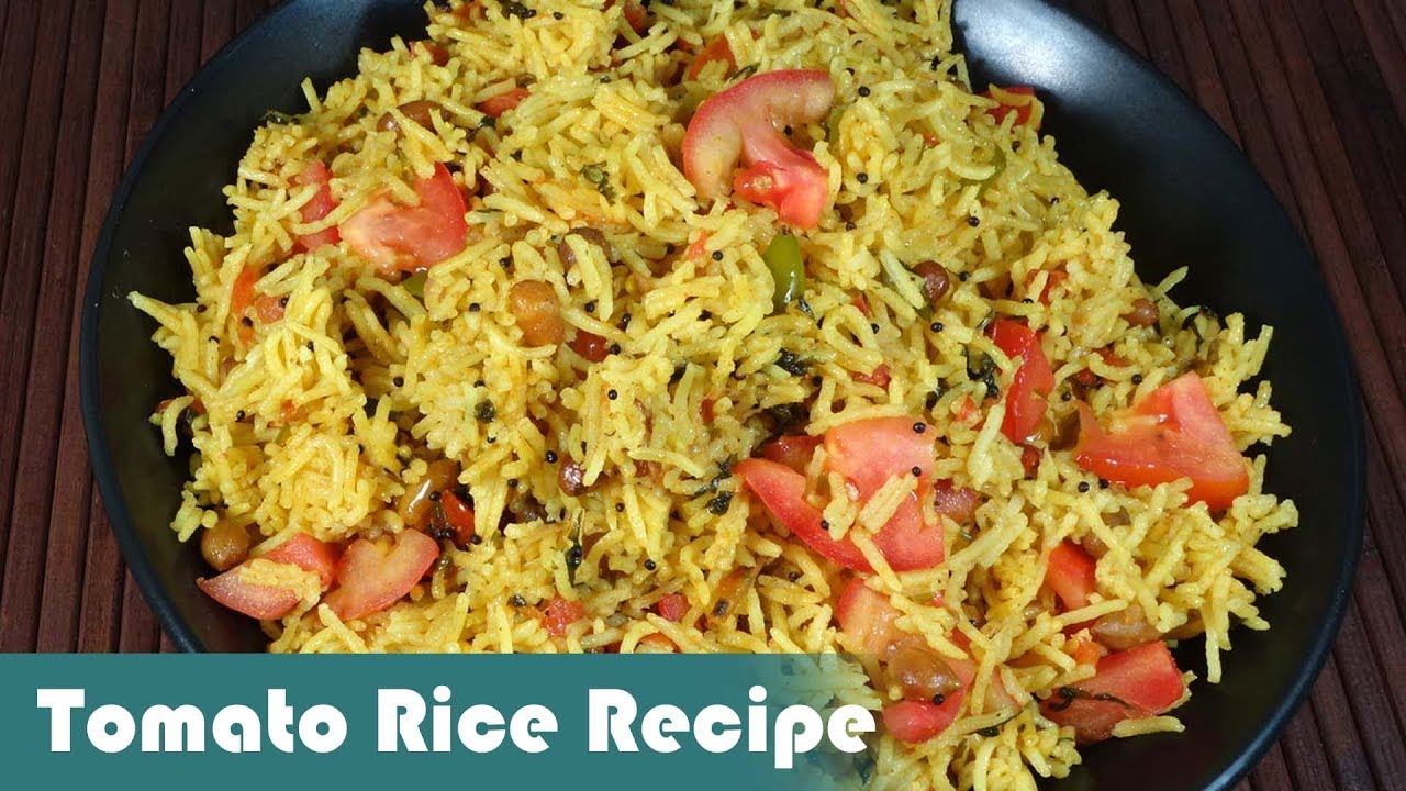 How to Make Tomato Rice | Tomato Pulav Recipe | APPLE STREET FOOD
