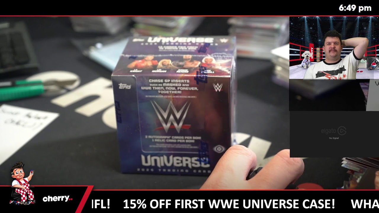 SAVE ON FINAL TOPPS WWE UNIVERSE SPOTS!