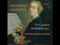 Capture de la vidéo Francesco Geminiani (1687-1762) - The Complete Sonatas Op.1 (London Handel Players)