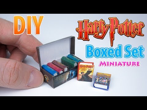 Mini Harry Potter Books  Miniature Harry Potter Books