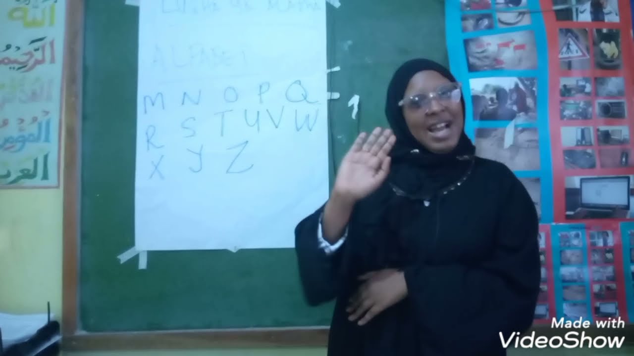 JIFUNZE HERUFI ZA LUGHA YA ALAMA ( SOMO LA TATU )