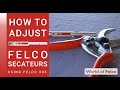 Felco 905 adjustment and sharpening tool