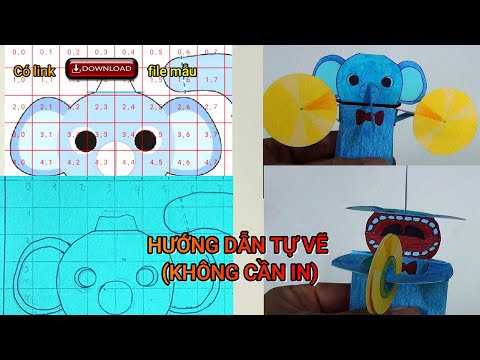 Video (không cần in) Làm đồ chơi Nhật chú voi kamikara Mô... - youtube